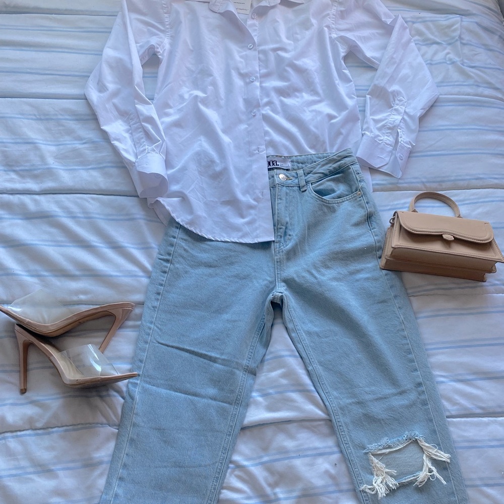 Ripped Mom Jean